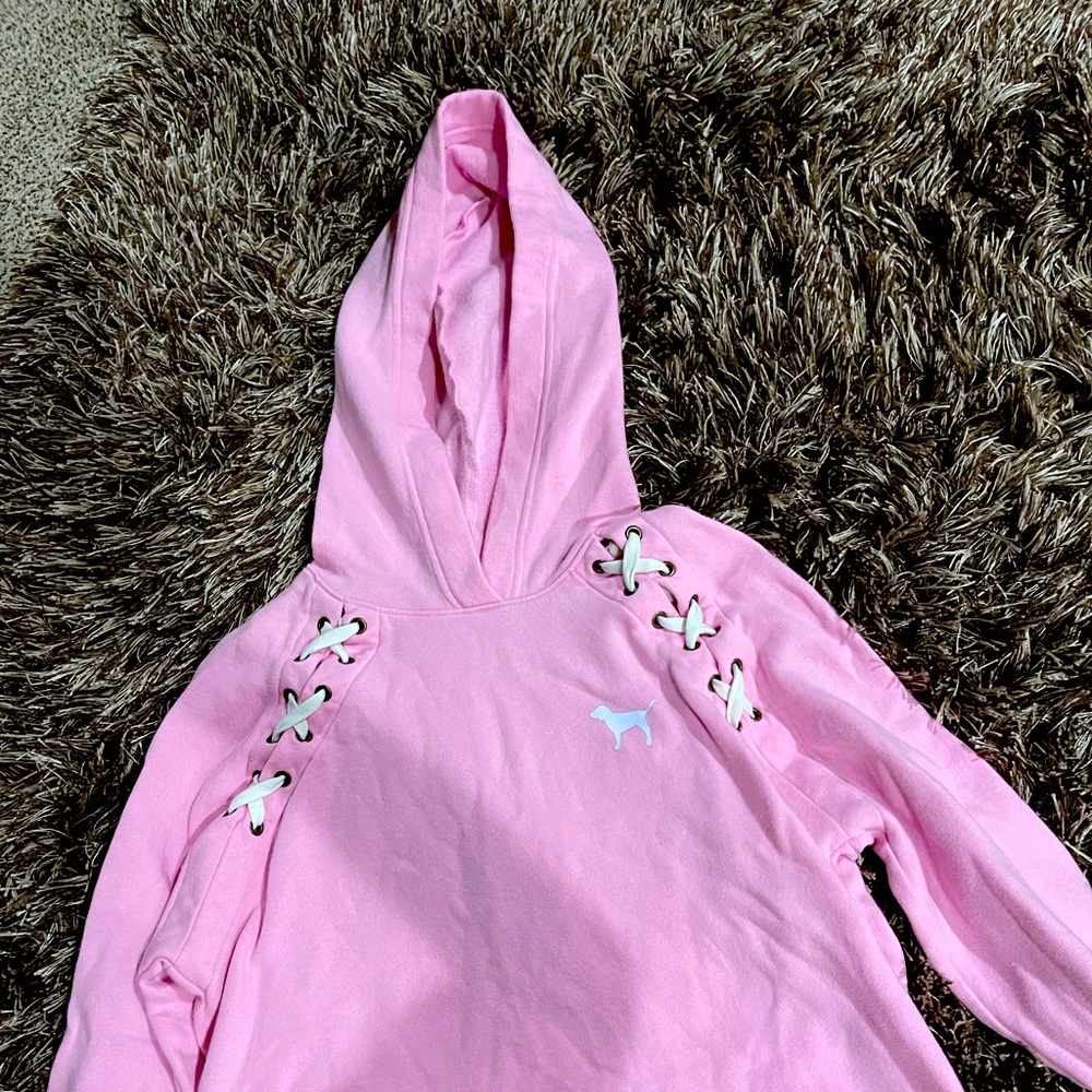 Pink sweatshirt size small